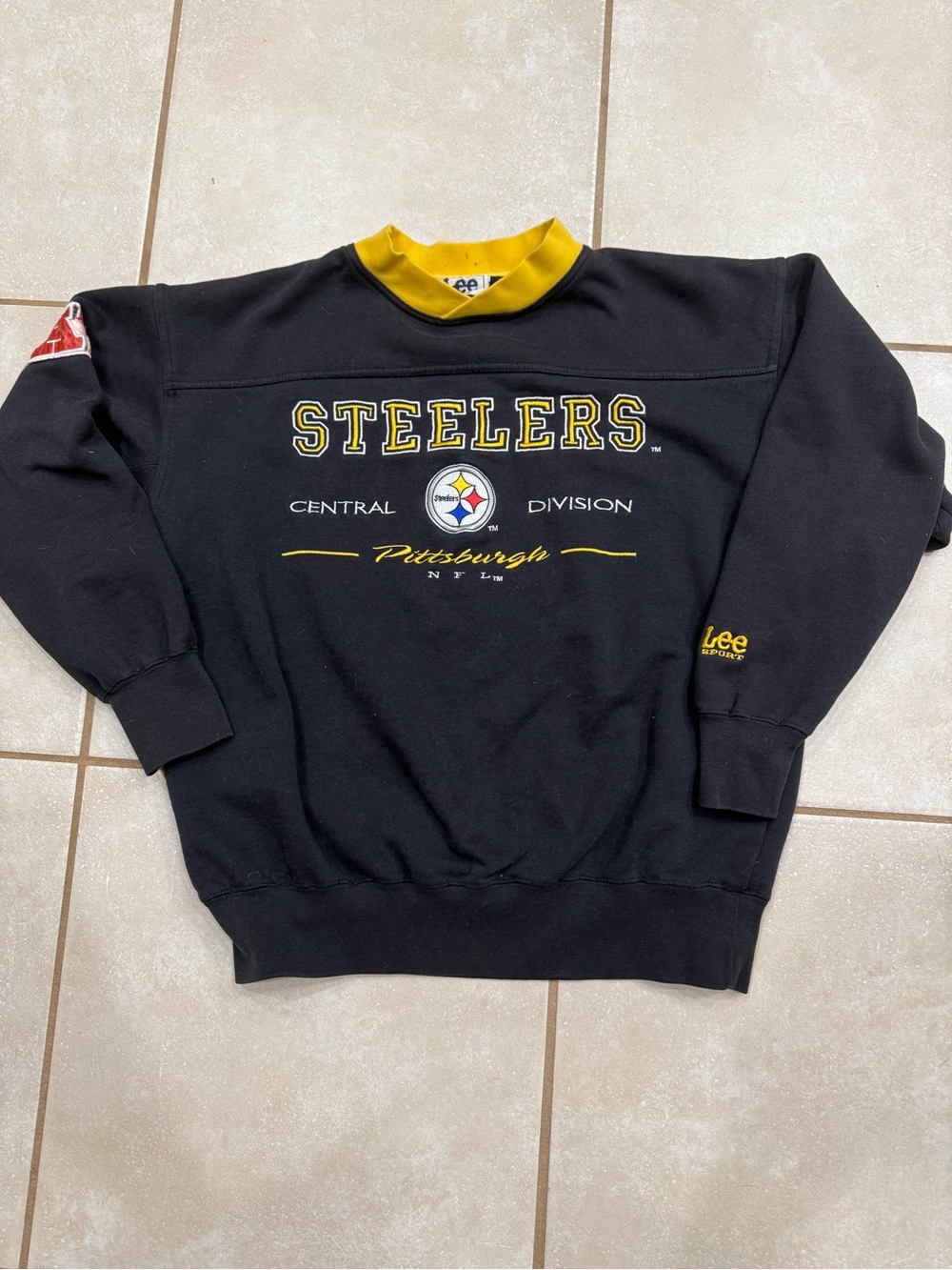 Vintage Lee Pittsburgh Steelers Crewneck Sweatshirt